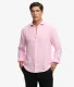 Riviera Linnen Overhemd met Lange Mouwen Pink