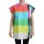 Geprinte Zijden Top Tsh83243