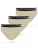 normani Slip  beige / zwart / wit