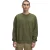 Under Armour Heren-sweatshirt van badstof met drop-schouder en opdruk (Groen)