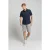 No Excess Short With Linen Melange Deep Blue
