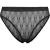 PINKO Senza Parole 2 Slip Pizzo Indemagliato Jacquard C/logo Black