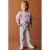 Mango Kids sweater met hartjes – lila