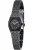Invicta Mini 49873 Dames Horloge – Quartz Uurwerk – Roestvrij Staal met zwarte Wijzerplaat – 19mm