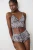 Luipaardprint Jersey Bralette