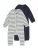 MINYMO Overall  navy / royal blue/koningsblauw / wit