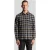 Lyle & Scott Brushed Cotton Check Shirt Blue Night/green Tan