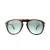 Persol Aviator Mens Dark Havana Lichtblauwe gradiënt zonnebril