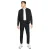 Nike Heren Victory Dri-FIT golfbroek met relaxte pasvorm (Zwart)