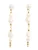 A&C Oslo – Nordic Design Jewellery Oorbellen ‘Tone Damli  – Pearls’  goud