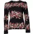 Dolce&Gabbana Zwarte top met bloemenprint