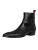 Jeffery West Chelsea Boots Met Doodskopmotief En Ritssluiting, Gemaakt Van Leer., Zwart