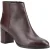 Hush Puppies Claridy Leren Enkellaarsjes Met Hoge Hak In Het Bruin Voor Dames