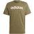 Adidas Heren essentials linear geborduurd logo single jersey t-shirt