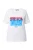 Ulla Popken Shirt  lichtblauw / oudroze / offwhite