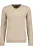 RAGMAN Trui V-halsbeige, Effen