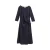 Jersey jurk met 3/4 mouwen en strikdetail voor vrouwen Tom Tailor