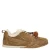 Nelson suède sneakers met pompons – taupe