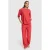 Refined Department straight regular waist broek koraalrood