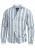 INDICODE JEANS Overhemd ‘Brayden’  lichtblauw / wit