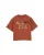 WE Fashion Shirt  bruin / zwart / wit