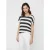 Vero Moda Shirt met korte mouwen VMWIDE STRIPE SL TOP GA JRS NOOS