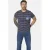 Babista regular gestreept T-shirt LAMALDO donkerblauw
