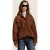 ALTER EGO Morena Suede Jacket Tabacco