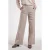 Didi wide leg regular waist broek beige