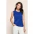 Athena Lurex Top Kobalt