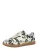 Blowfish Malibu Sneakers laag ‘TASTIC’  ecru / zwart
