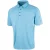 Island Green Heren Gestikt Golf Poloshirt (Turquoise)