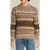 Lois Davis 7171 Jacquard Tricot Brown Jacquard