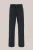 WE Fashion – Heren regular fit broek van linnenmix met elastieke tailleband – Regular fit – Donkerblauw – Linnen –