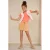 NONO regular waist casual short oranje met glitter