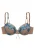 NUANCE BH  neonblauw / mokka