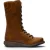 Fly London Women’s Brown Leather Strike-Up Combat Ankle Boots – STER768