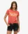 Superdry Vrouwen Venue Outdoors T-shirt met Aansluitende Pasvorm Rood