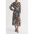Reiss Alegra Midi Dress — Pink/blue