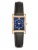 Eastside Analoog horloge  blauw / bruin / goud / zilver