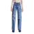 Dames veelzijdige mid-rise denim straight jeans It’s Basic