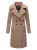 Navahoo Dames Trenchcoat Wooly – Premium Wintermantel met Elegante Pasvorm