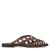 Sacha leren slippers bruin