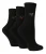 Wild Feet – Set van 3 sokken van geborduurd katoen voor dames – Kuiltje