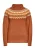 IZIA Trui  beige / bruin / oranje