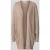 Christian Berg Woman relaxed fit gebreid jack van viscosemix met steekzakken