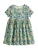 Next Jurk  blauw / grasgroen / lichtgroen / rosa