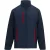 Regatta Gewatteerde heren jas met volledige rits (Marine/Klassiek Rood)