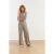 Smashed Lemon 25061 e jumpsuit met schelpenprint |