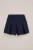 WE Fashion – Meisjes geplooide skort – Regular fit – Donkerblauw –